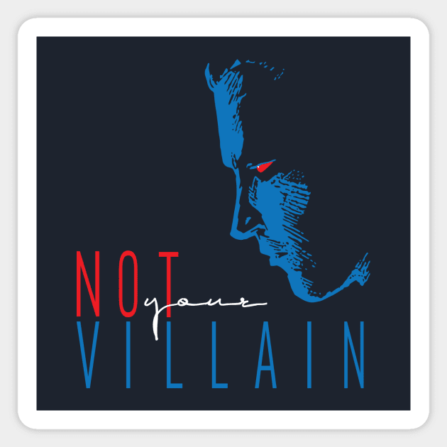 Not a Villain 2 Sticker by ForMeOnly